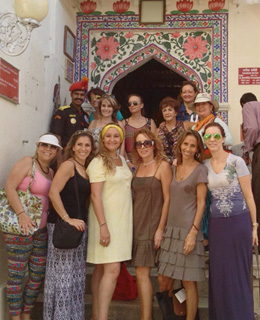 Group from Mexico in India with TravelAstu