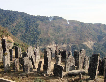 Maram Khullen, Manipur Naga Village