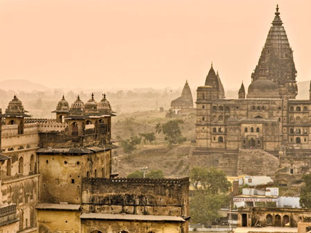 Orchha Temple and Palace