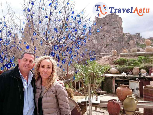 Travel Astu guest during cappadocia turkey tour