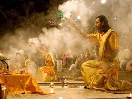 Aarti at the River Ganga Varanasi