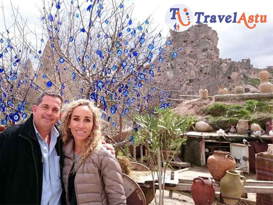Travel Astu guest during cappadocia turkey tour