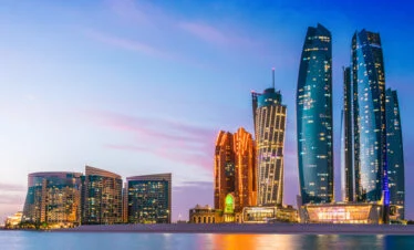 Abu dhabi sky scrapers