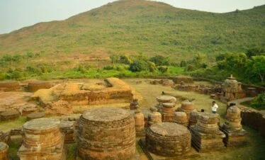 Archeological excavation sites at Ratnagiri & Udayagiri