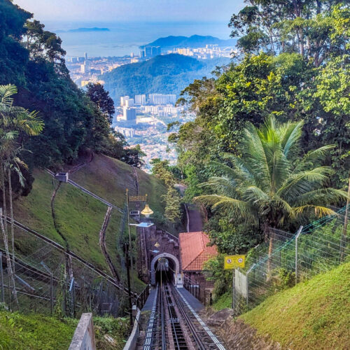 Penang hill train tour